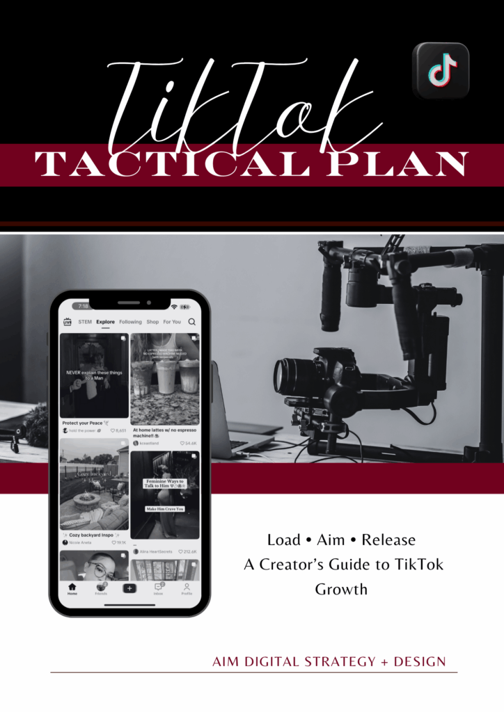 TikTok Tactical Plan